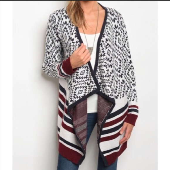 Honey Punch Wrap Around Sweater! Heavy and Warm!! - Picture 2 of 6